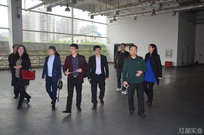 广东中山市会展协会参观考察集团旗下长沙红星会展中心